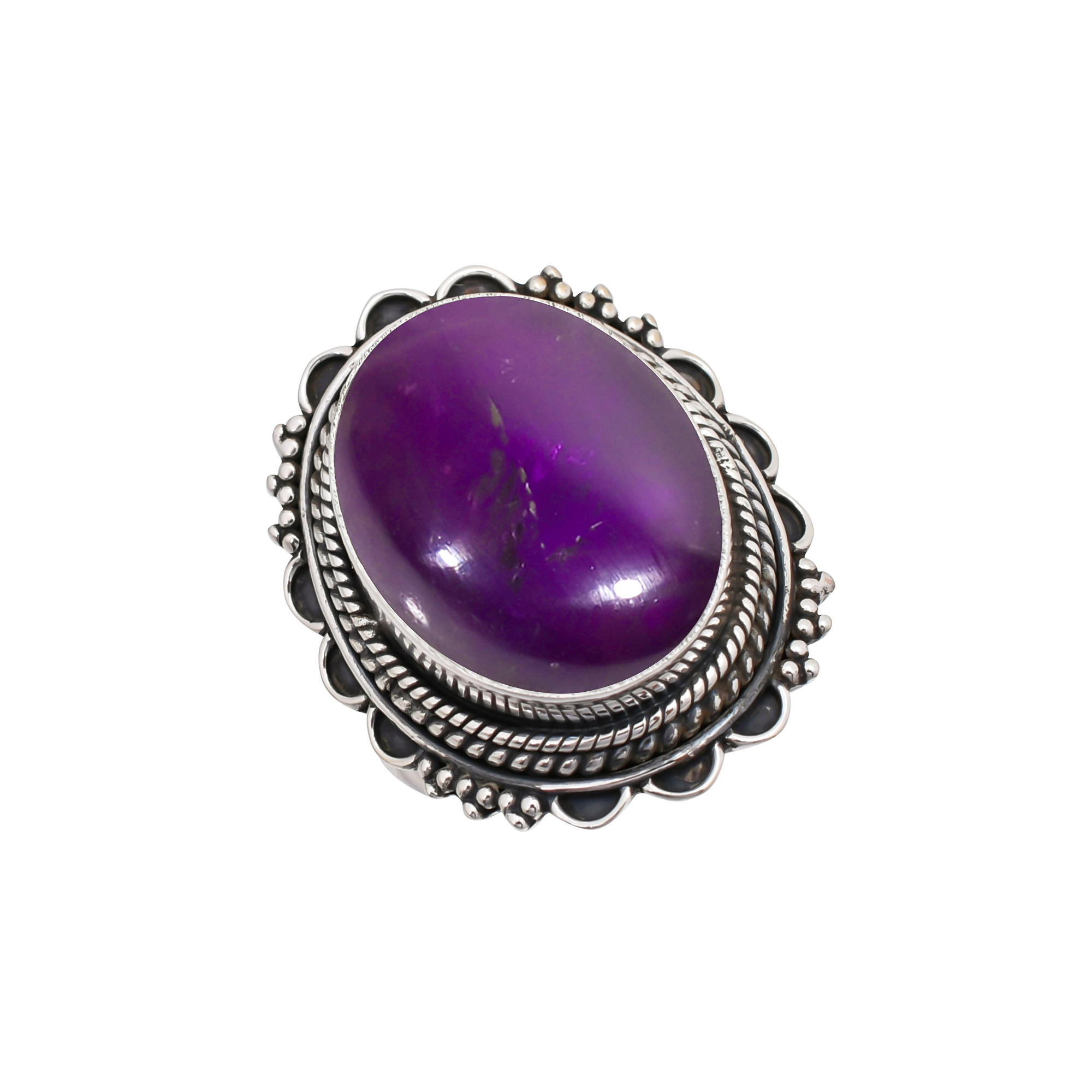 Purple Amethyst - Mashamba 925 Sterling Silver Ring