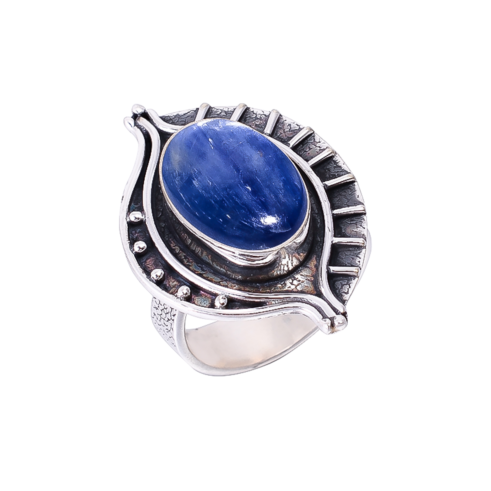 Kyanite - Nepal 925 Sterling Silver Ring