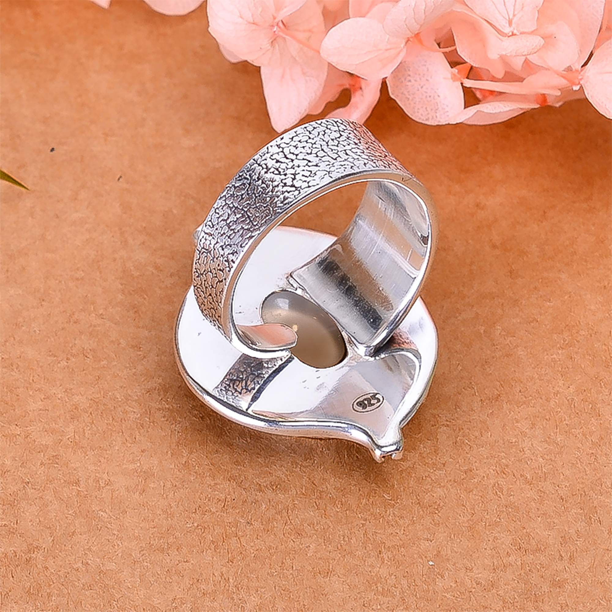 Smoky Quartz - Brazil 925 Sterling Silver Ring