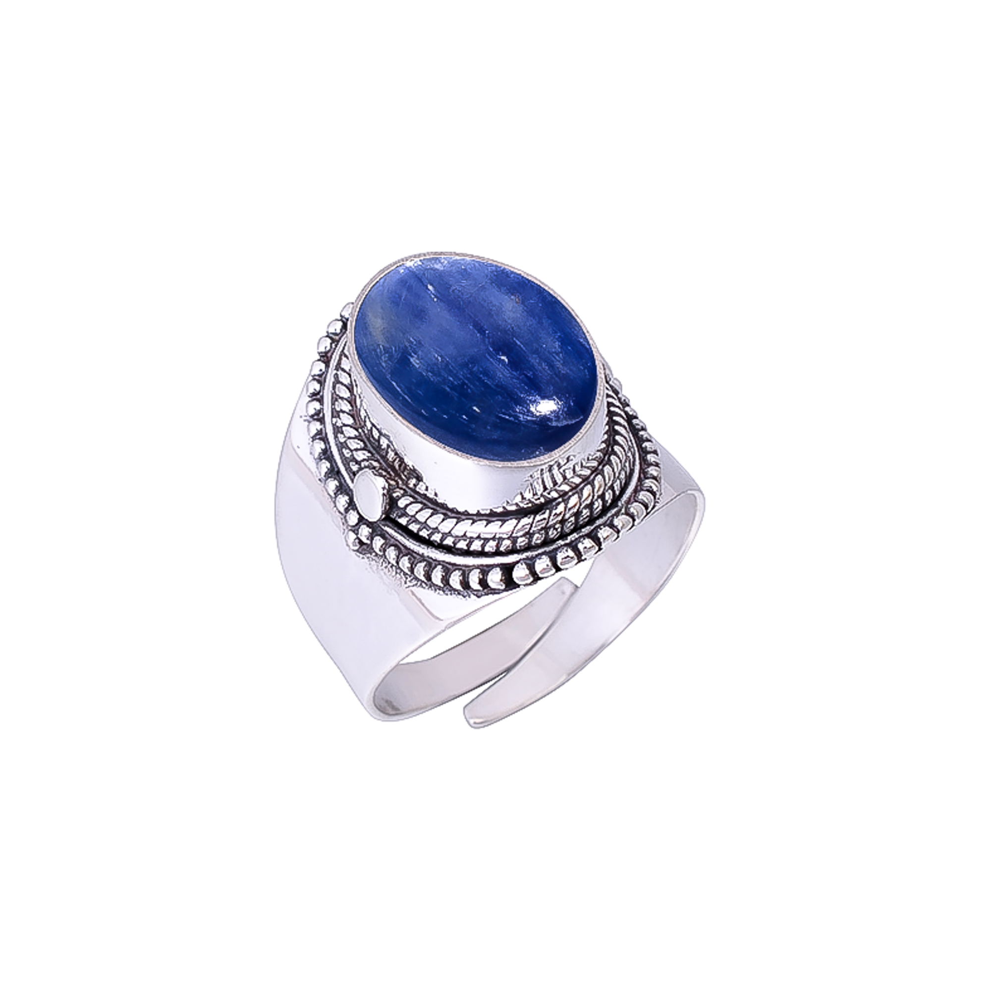 Kyanite - Nepal 925 Sterling Silver Ring