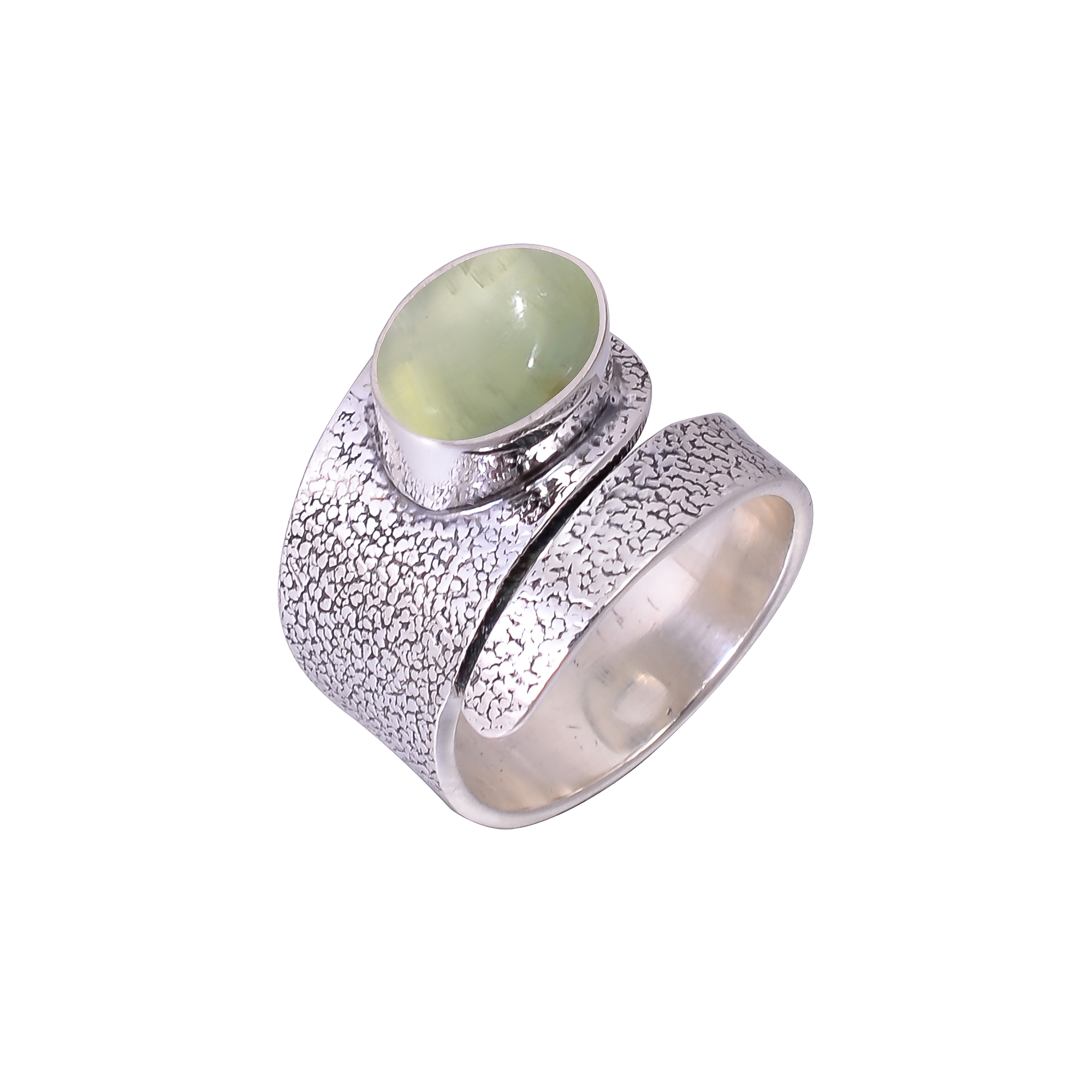 Prehnite - South Africa 925 Sterling Silver Ring