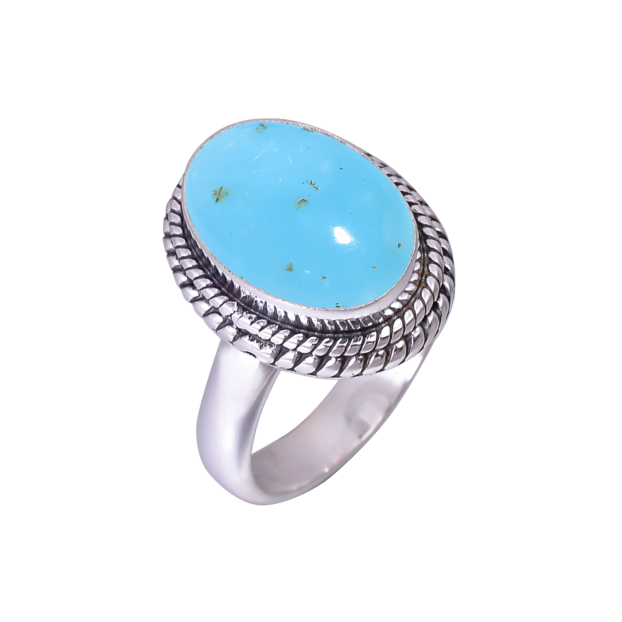 Smithsonite - Colorado 925 Sterling Silver Ring