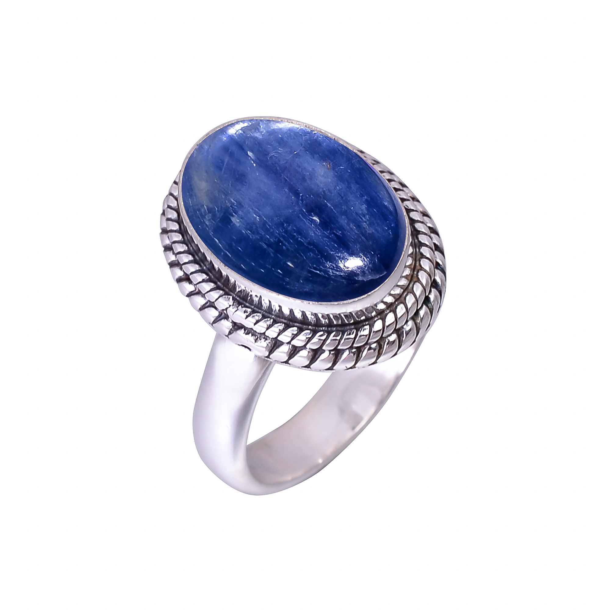 Kyanite - Nepal 925 Sterling Silver Ring