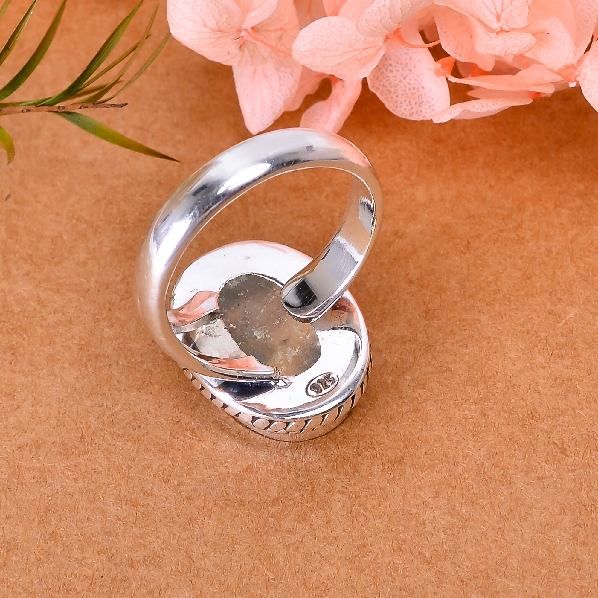 Mother Of Pearl - Australia 925 Sterling Silver Ring