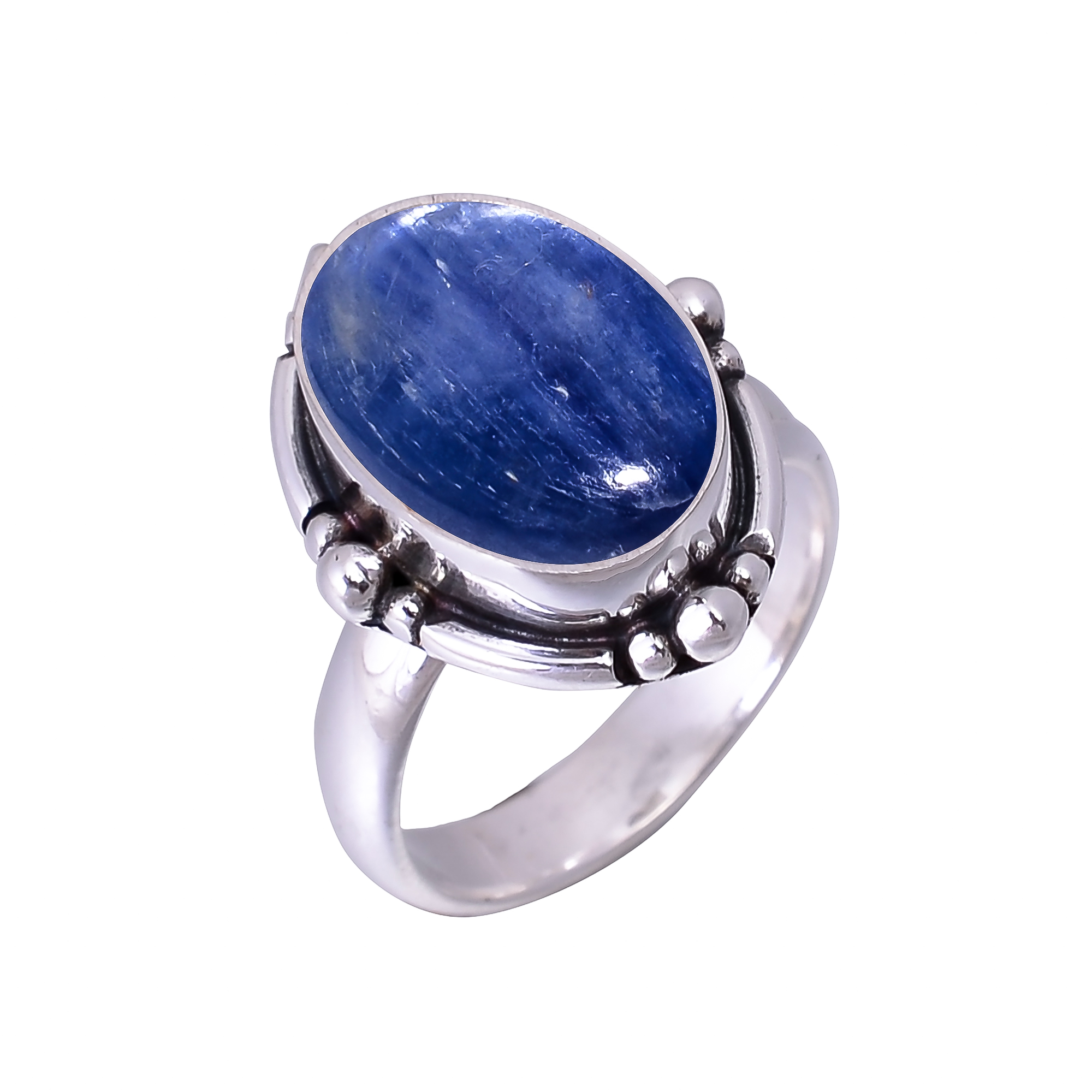 Kyanite - Nepal 925 Sterling Silver Ring
