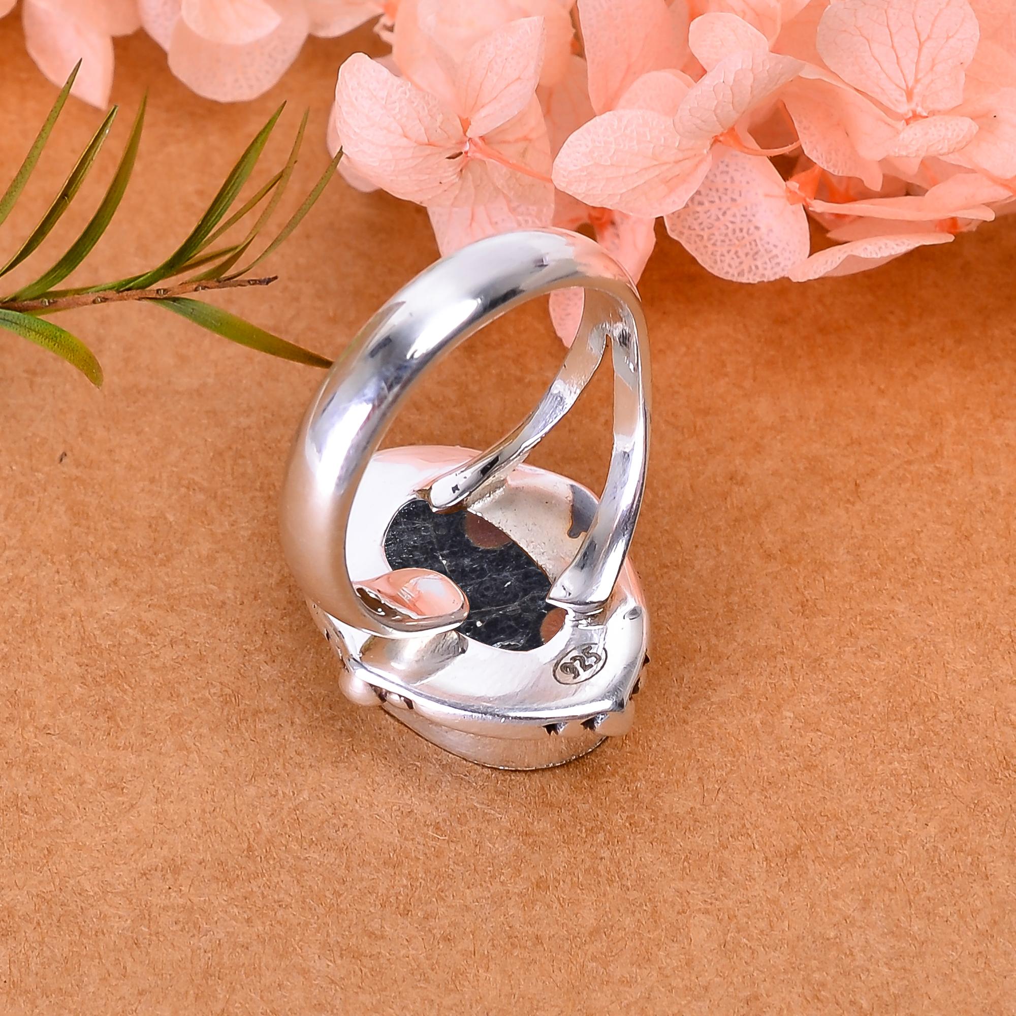 Peanut Obsidian - Sonora 925 Sterling Silver Ring