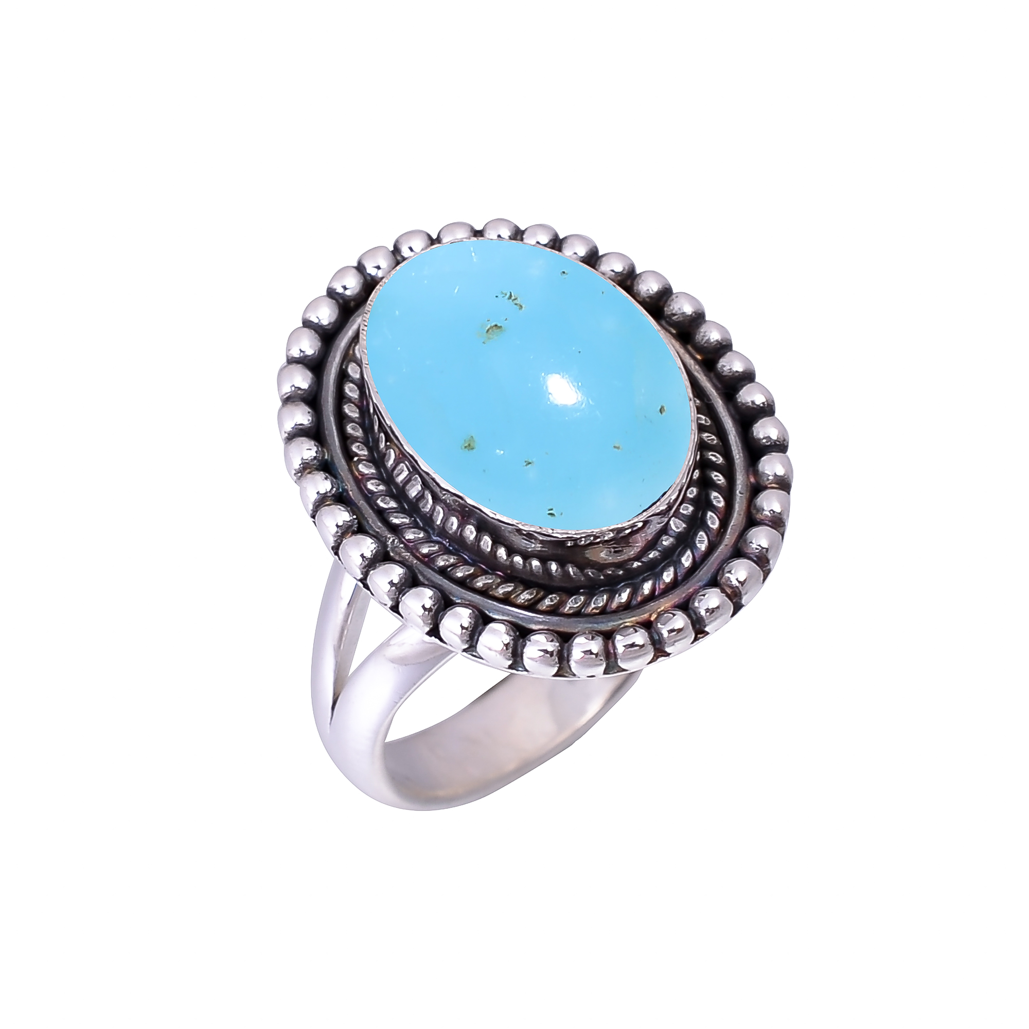 Smithsonite - Colorado 925 Sterling Silver Ring