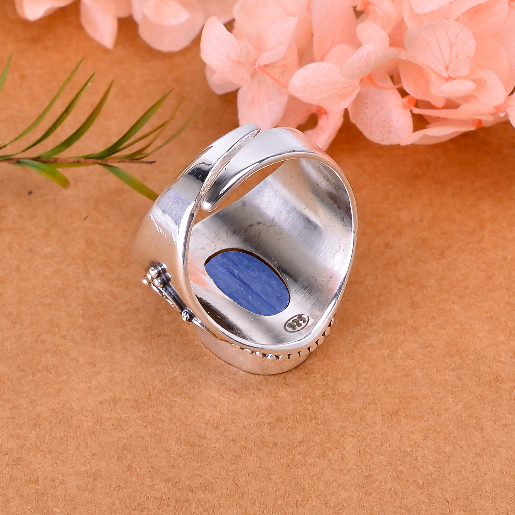 Kyanite - Nepal 925 Sterling Silver Ring