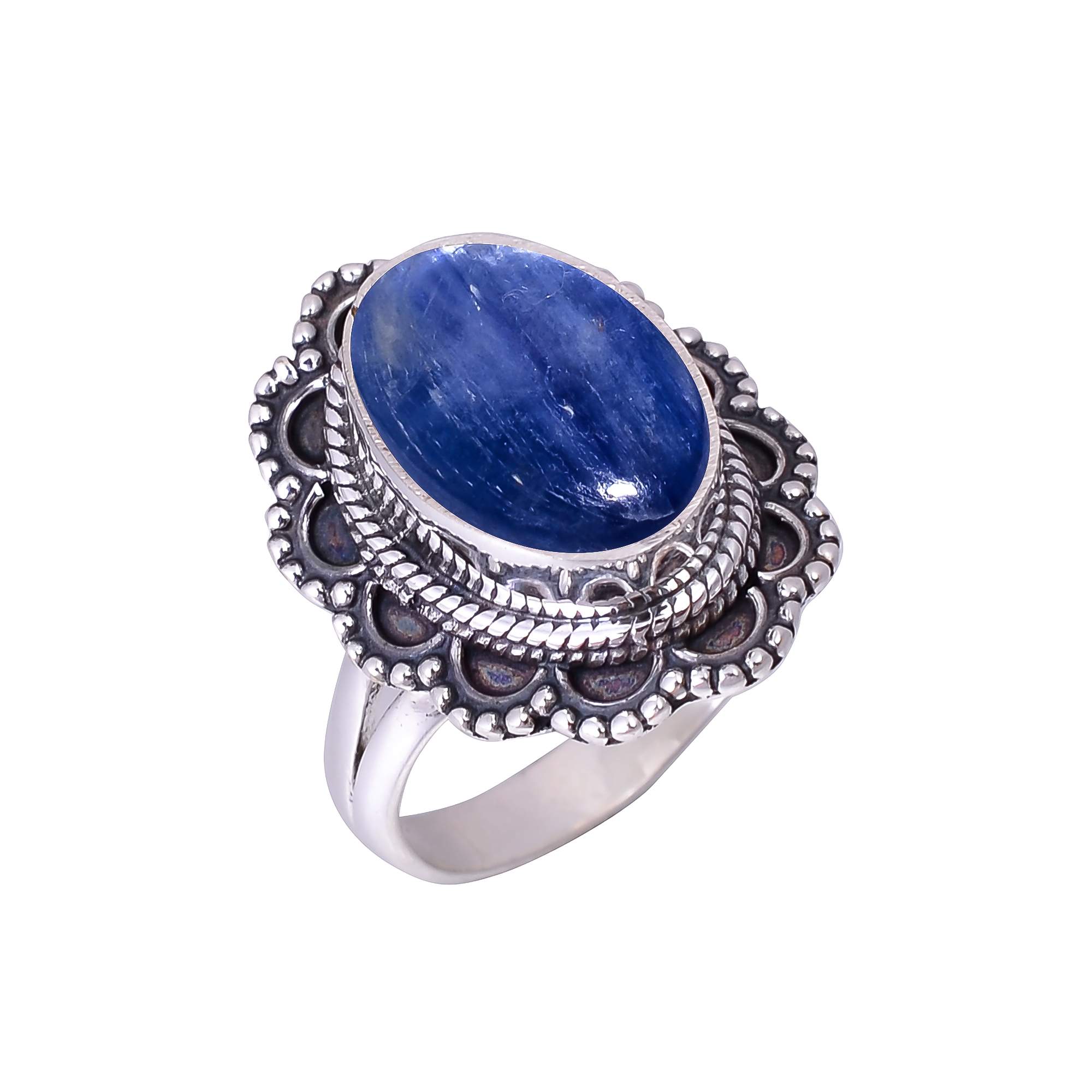 Kyanite - Nepal 925 Sterling Silver Ring
