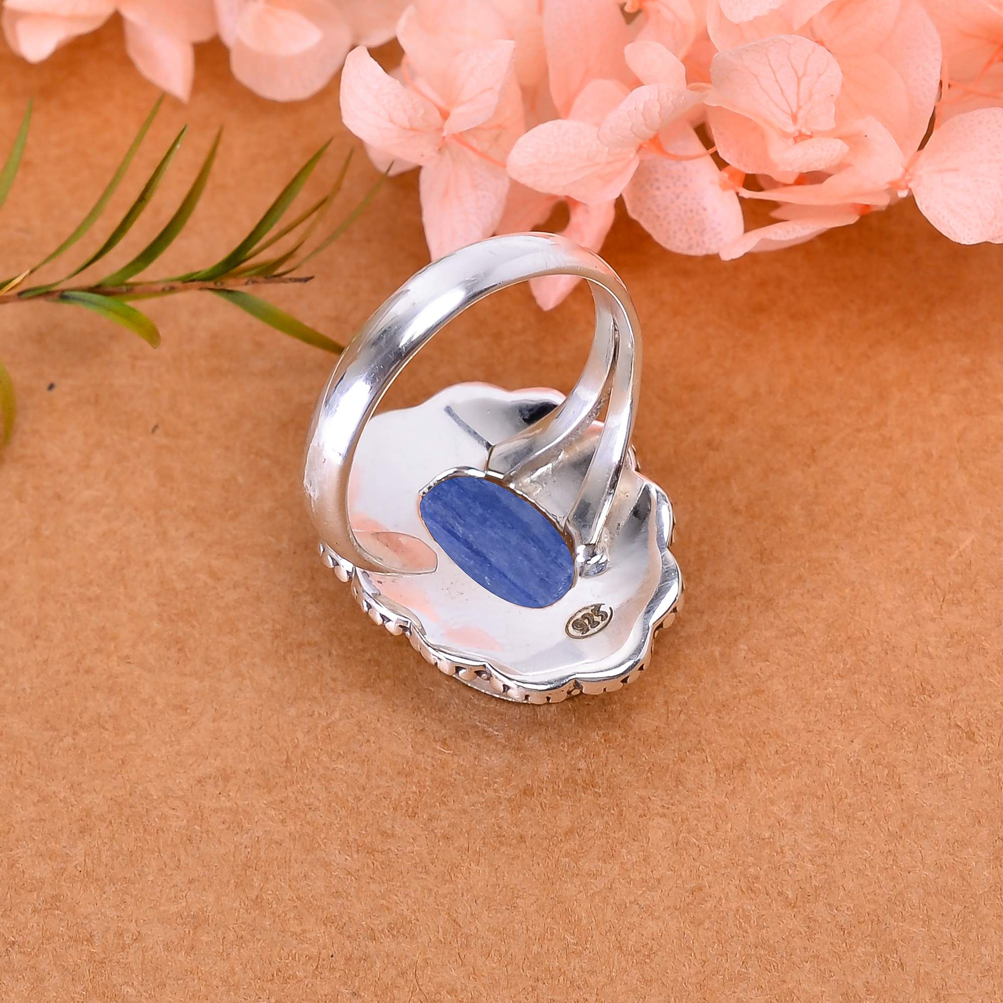 Kyanite - Nepal 925 Sterling Silver Ring